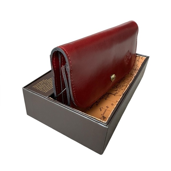 Patricia Nash Red Leather Wallet - Picture 6 of 9